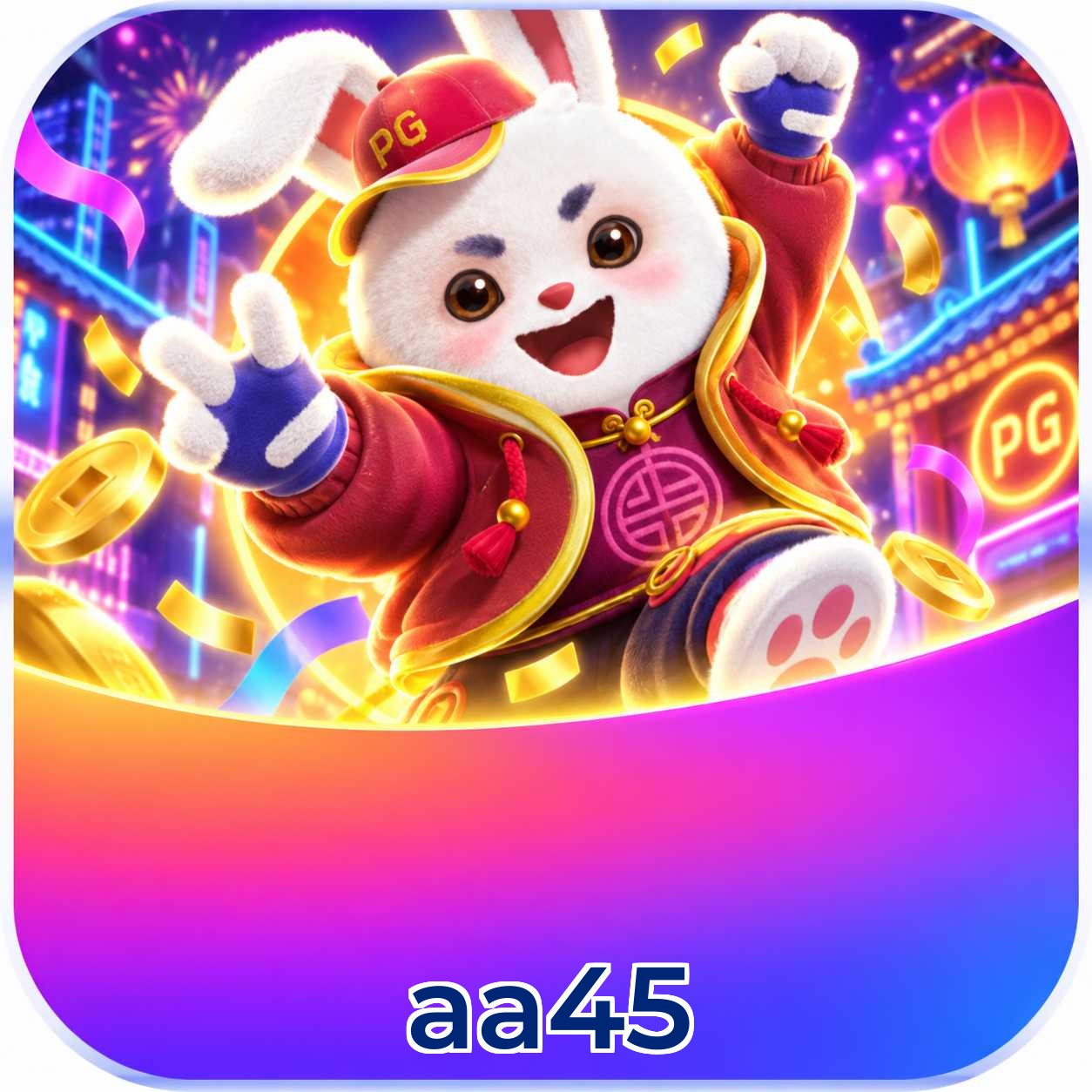 App aa45 com catálogo premium, PIX e suporte 24/7